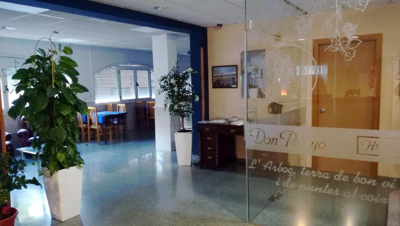Arbós Hotel Don Pelayo מראה חיצוני תמונה